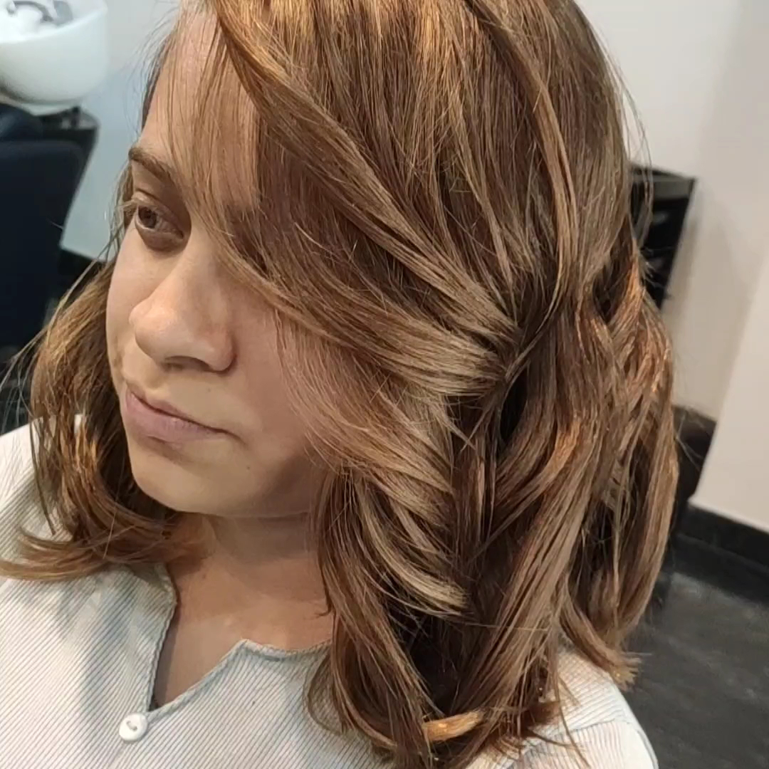 Finished look